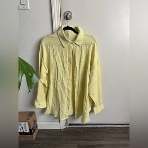 Linen button up